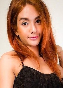 Toto is a sexy transgirl with a hot slim body, small breasts, a nice ass and a hard uncut cock!