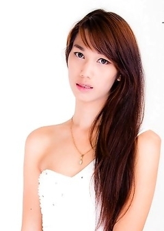 Pim is a true Bangkok beauty, tall, fair skin, beautiful body with long legs, nice cock and a very cute face. Her skin is flawless and she will keep h