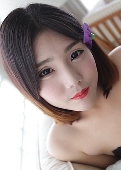 Innocent looking 18yo Chinese ladyboy Dream gets her ass slammed