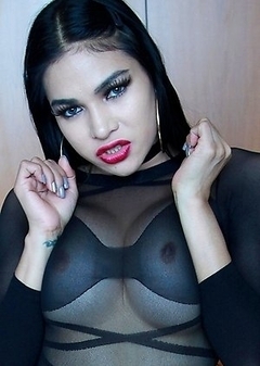 TS Filipina in Sexy Stockings