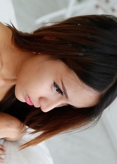 19yo sexy Thai ladyboy Tontan gets white cock stuffed up her ass